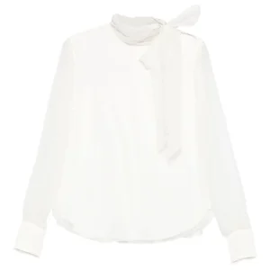 Blusa con fiocco